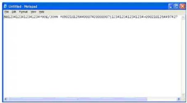 ELO 15A1 IntelliTouch - Testing in USB MSR Keyboard (KB) Emulation Mode - 1