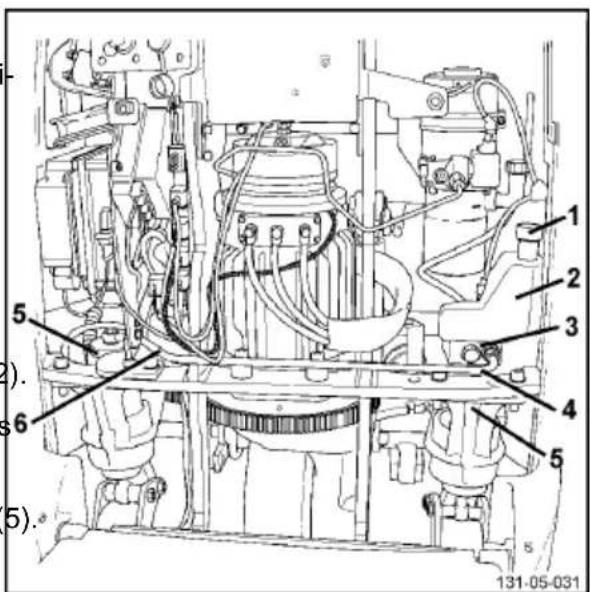 Linde T24SP - Comprobación de fugas en los circuitos - 1