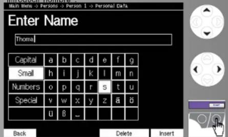 KETTLER Syncross V3 - Persona 1 -> Datos de la persona - 2