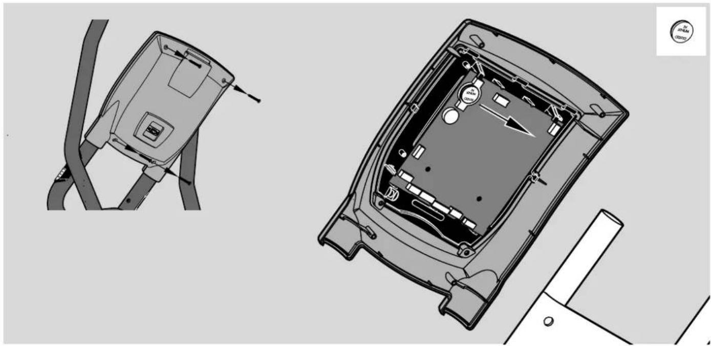 KETTLER Syncross V3 - Batteriewechsel - 2