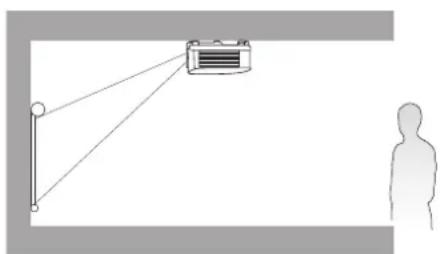 BENQ MS610 - Rear Ceiling - 1