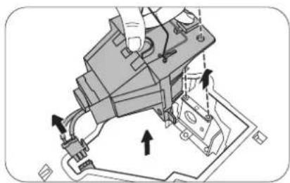 BENQ MS610 - Replacing the lamp - 8
