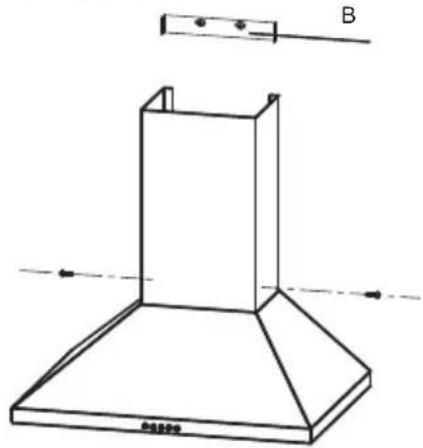 ASPES ACPP900A1IX - Chimenea decorativa inferior - 2