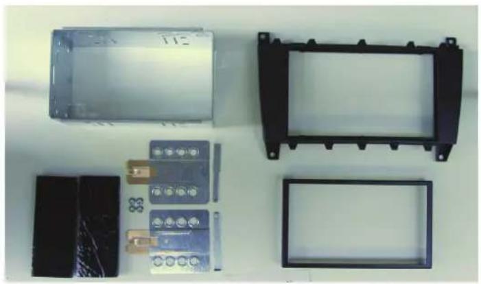 PIONEER 12.301190-11 - Mercedes Benz C-Class (W203-007) 04-2004-> C- & T- Models Mercedes Benz CLK (W209-4) 04-2004-> - 1