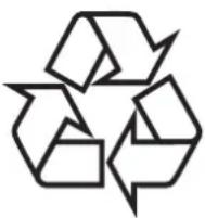 PHILIPS DVP3320X - Aviso de reciclado - 1