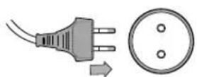 DAEWOO 21K8MT - INSERTING BATTERIES INTO THE REMOTE CONTROL UNIT.(OPTION) - 1