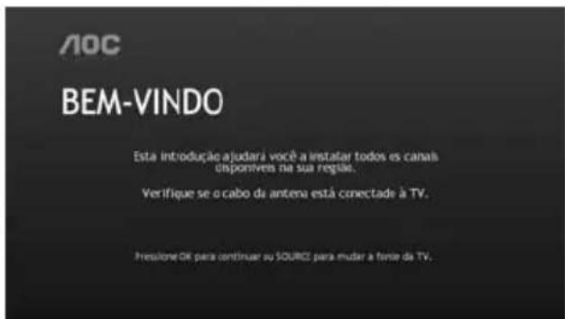 AOC LE32H057D - CONFIGURAÇÃO INICIAL - 1