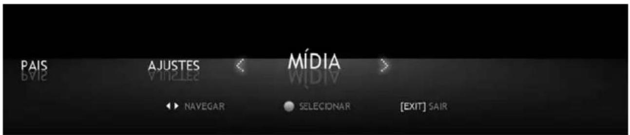 AOC LE32H057D - MENU MÍDIA - 2