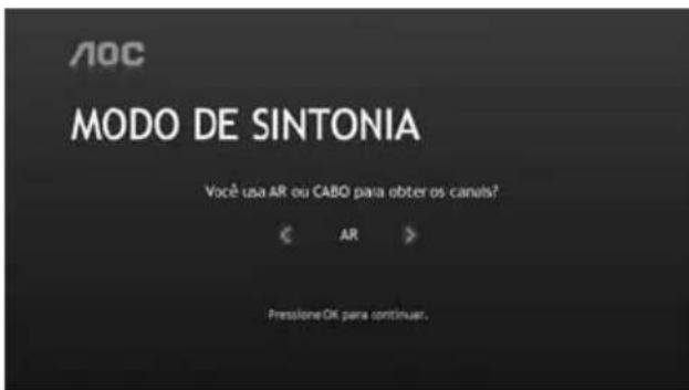 AOC LE32H057D - CONFIGURAÇÃO INICIAL - 2