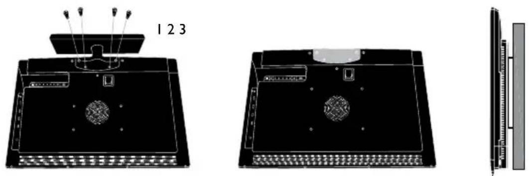 AOC LE32H057D - Montagem na Parede - 1
