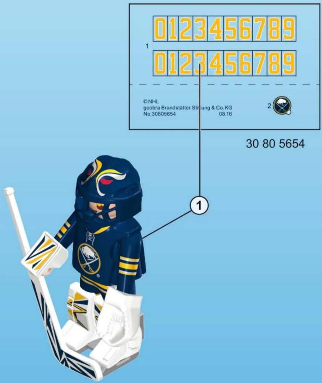 0123456789 0123456789 ©NHL geobra Brandstätter Stiftung & Co. KG No.30805654 08.16 30 80 5654
