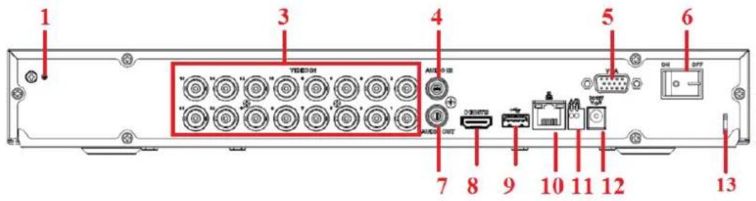 1 3 4 5 6 7 8 9 10 11 12 13 YEBEDH AUDIO AUDIO OUT AUDIO AUDIO