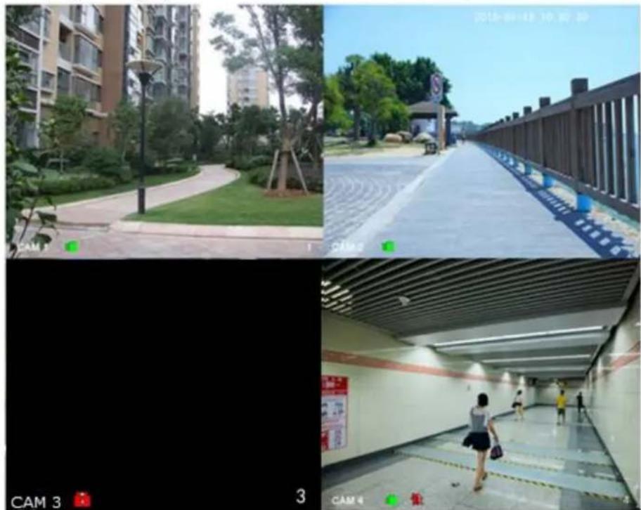 Dahua Technology XVR7408L - Preview Window - 1