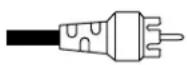 HITACHI 61SWX12B - 300-Ohm Twin Lead Connector - 1