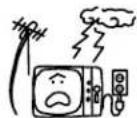 HITACHI 61SWX12B - PROTECTION AND LOCATION OF YOUR TELEVISION - 3