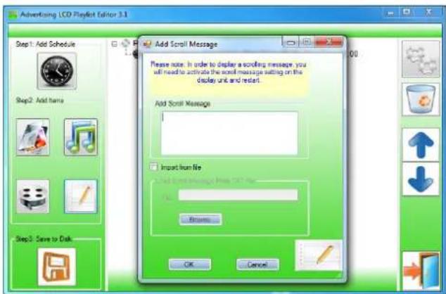 Allsee HB65B - Adding Scrolling Text - 1