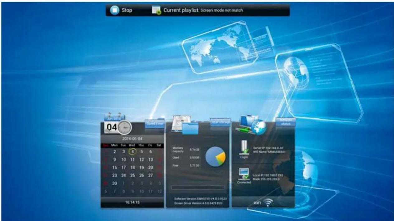 Allsee HB65B - Home Screen - 1