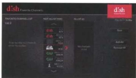 KING Tailgater Controls VQ4550 - Creating a Favorites List - 4