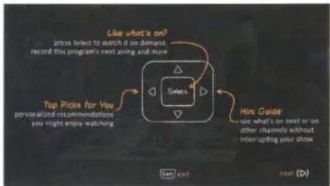 KING Tailgater Controls VQ4550 - Accessing Help on Your Receiver - 2