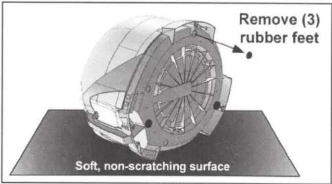 KING Tailgater Controls VQ4550 - ANTENNA UNIT LOCATION (see illustration on next page) - 2