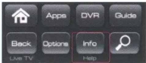 KING Tailgater Controls VQ4550 - Accessing Help on Your Receiver - 1