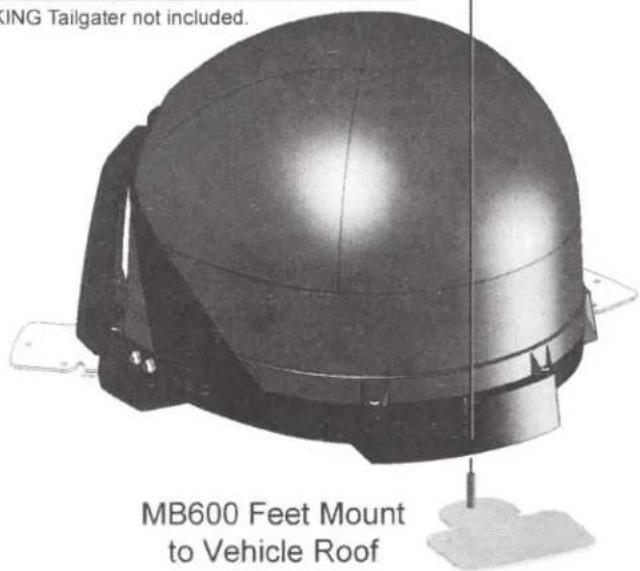 KING Tailgater Controls VQ4550 - CB1000 - 4