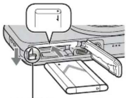 Diagram showing a printer's internal structure with a speech bubble and directional arrows indicating action or operation.