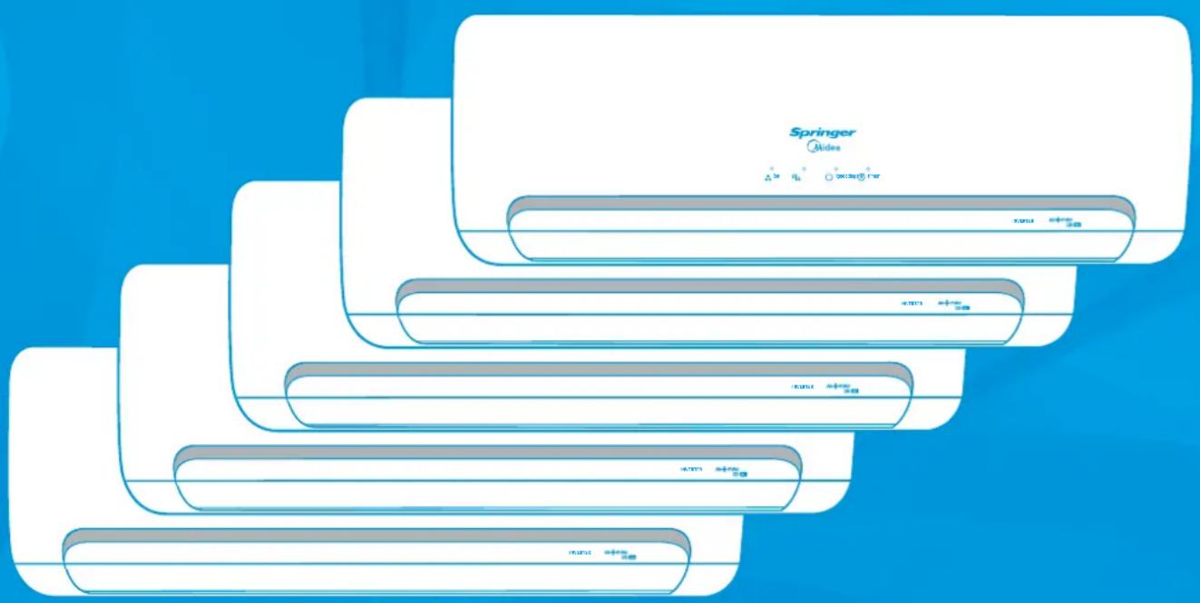 MIDEA 40KVBQA12M5 - Manual de Instalação, Operação e Manutenção - 1