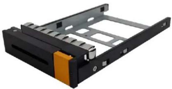 Rocstor Enteroc N1823 - Installing 2.5" Disk in a Disk Tray - 2