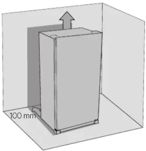 Becken BC3423 - Space requirement - 1