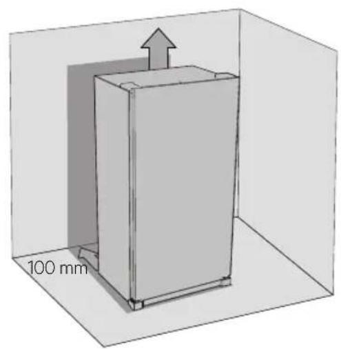 Becken BC3423 - Requisitos de espaço - 1