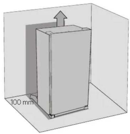 Becken BC3423 - Requisitos de espacio - 1