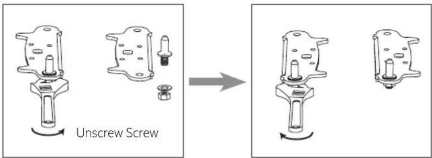 Becken BC3423 - Reversing the door - 10