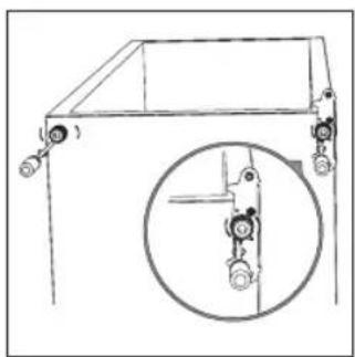 Becken BC3423 - Reversing the door - 9