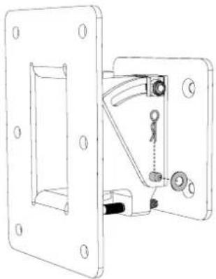 Martin Audio FlexPoint FP6 - Wall Mounting Brackets (WB) Landscape. - 2