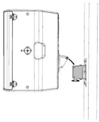 Martin Audio FlexPoint FP6 - Wall Mounting Brackets (WB) Portrait. - 9