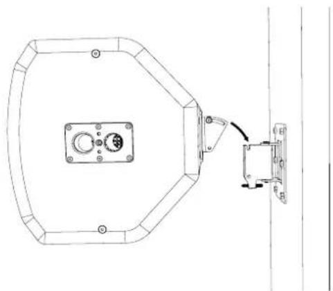 Martin Audio FlexPoint FP6 - Wall Mounting Brackets (WB) Landscape. - 9