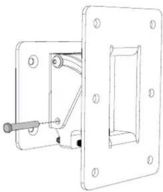 Martin Audio FlexPoint FP6 - Wall Mounting Brackets (WB) Portrait. - 3