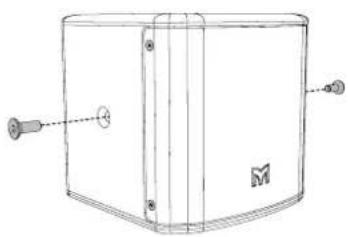Martin Audio FlexPoint FP6 - Upper Slot Mounting Position. - 1