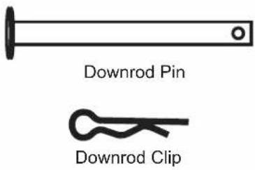 Downrod Pin Downrod Clip