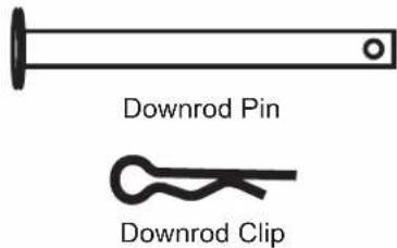 Downrod Pin Downrod Clip