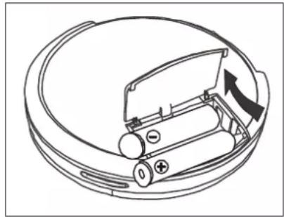 Emerson HD8116 - Installing The Batteries - 1