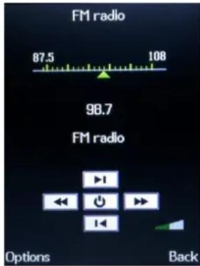 FM radio 87.5 108 98.7 FM radio Options Back