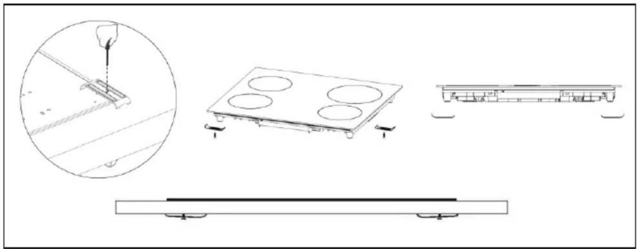 Mx Onda MX-PG2204X - Gas hob location or place - 3