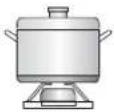 Master Kitchen MKHG 641L E XS - Do not use cookware that overlaps the edge of the appliance - 12