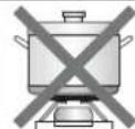 Master Kitchen MKHG 641L E XS - Do not use cookware that overlaps the edge of the appliance - 14