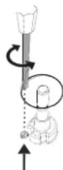 Master Kitchen MKHG 641L E XS - Regolazione al livello minimo della fiamma. - 3
