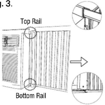 ARCTIC WIND 3AW5000MSA - STEP 3 INSTALLING THE WINDOW AC - 3