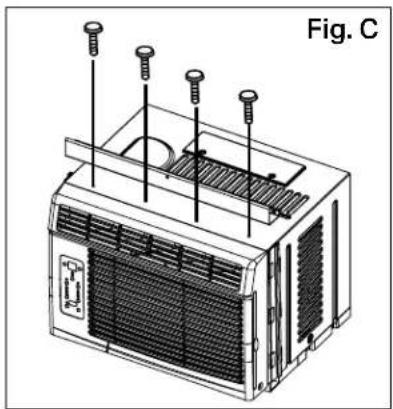 ARCTIC WIND 3AW5000MSA - TOP RAIL HARDWARE: - 5