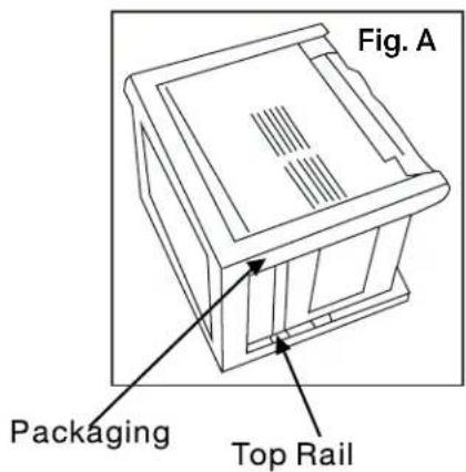 ARCTIC WIND 3AW5000MSA - TOP RAIL HARDWARE: - 3